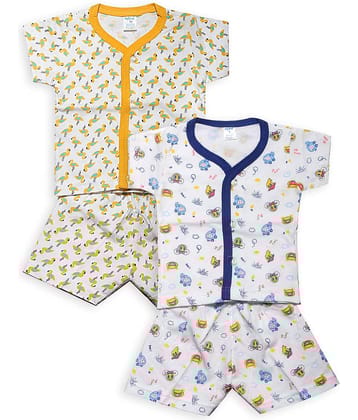INFANT Unisex for Baby 100% Cotton T Shirts & Shorts ( Multi )