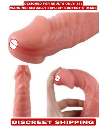 9" Long & Soft Sexy Real Felling SKIN Colored Vibrating Dildo For Sexy Girls Vagina - By KAMAHOUSE
