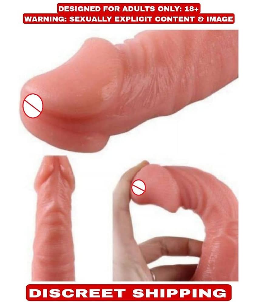 9" Long & Soft Sexy Real Felling SKIN Colored Vibrating Dildo For Sexy Girls Vagina - By KAMAHOUSE