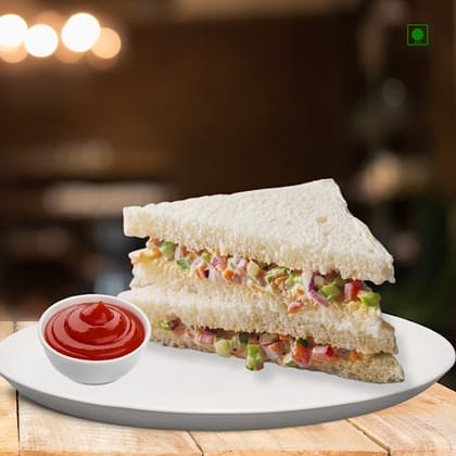 Veg Cold Sandwitch @99 (Half)