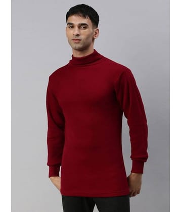 Lux Cottswool Pack of 1 Cotton Blend Thermal Tops For Men's ( Blue )