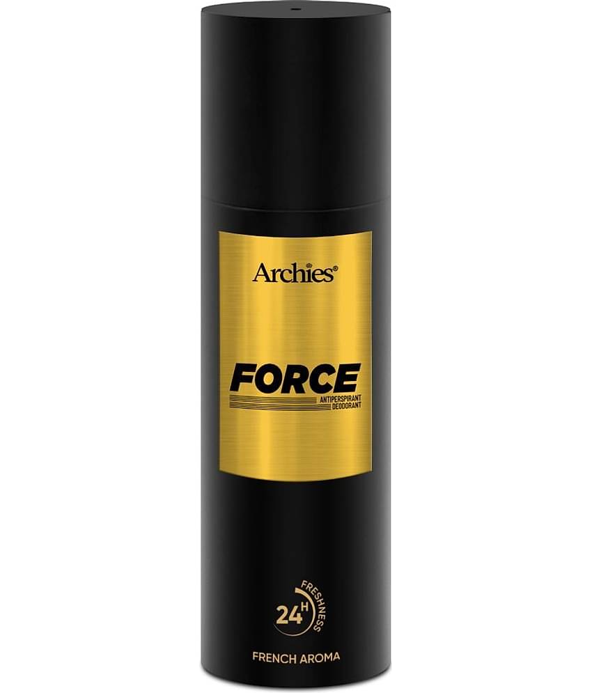 Archies FORCE Freanch Aroma Antiperspirant Sporty Deodorant Spray for Men 200ml - Pack of 1