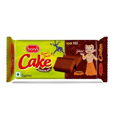 Bonn Sweet Desire Eggless Chocolate Flavor Slice Cake, 60gm