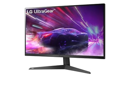 LG 24GQ50F-B Ultra Gear Gaming 24 Inch (60.3 Cm) Full HD (1920 x 1080) Pixels LCD Monitor 165Hz, 1ms, Freesync Premium, Flicker Safe - (Black)
