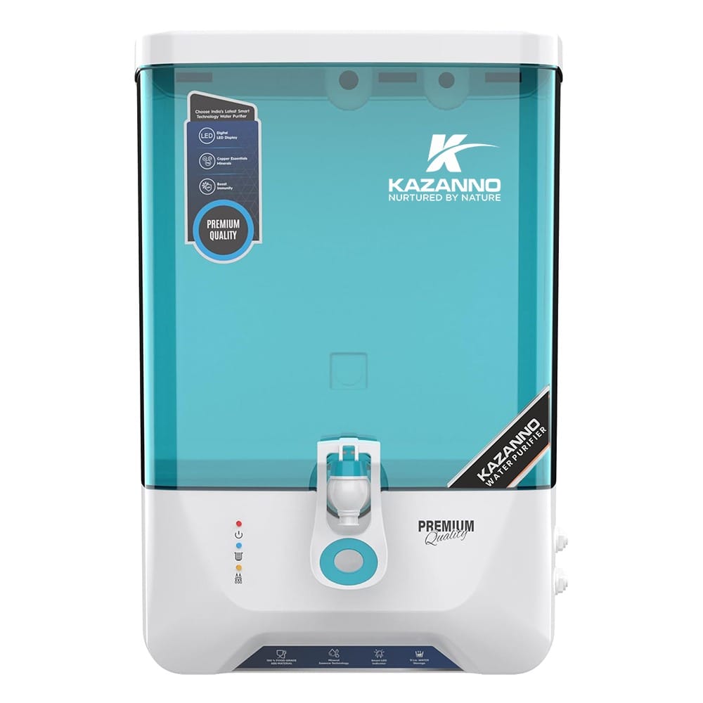 Kazanno Alkaline Water Purifier | Green Colour 9 Litres