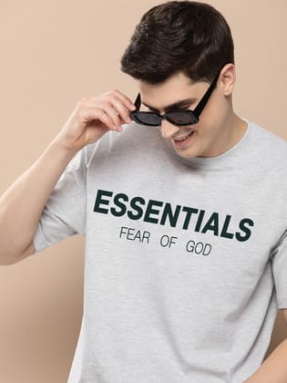 Fearless Elegance: Men's Essential Fear of God T-Shirt-L