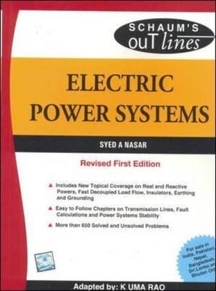 Electric Power Systems (Schaum's Outlines Series)  Electric Power Systems (Schaum's Outlines Series)