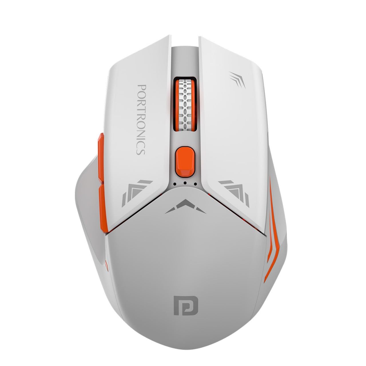 Portronics Vader Pro Wireless Gaming Mouse with 2.4 GHz Receiver (Stone Grey)