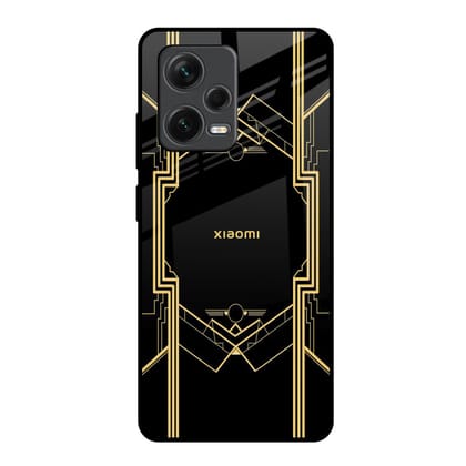 Sacred Logo Glass Case for Redmi Note 12 Pro 5G