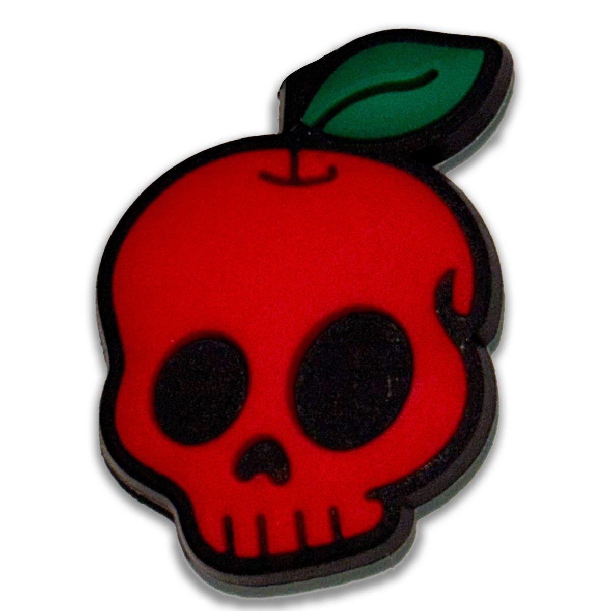 Poison Apple Skull Charm – Edgy Fairytale Vibes