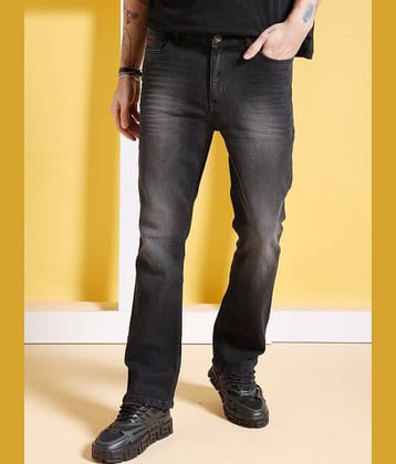 The Indian Garage Co. Bootcut Men's Jeans - Black ( Pack of 1 )
