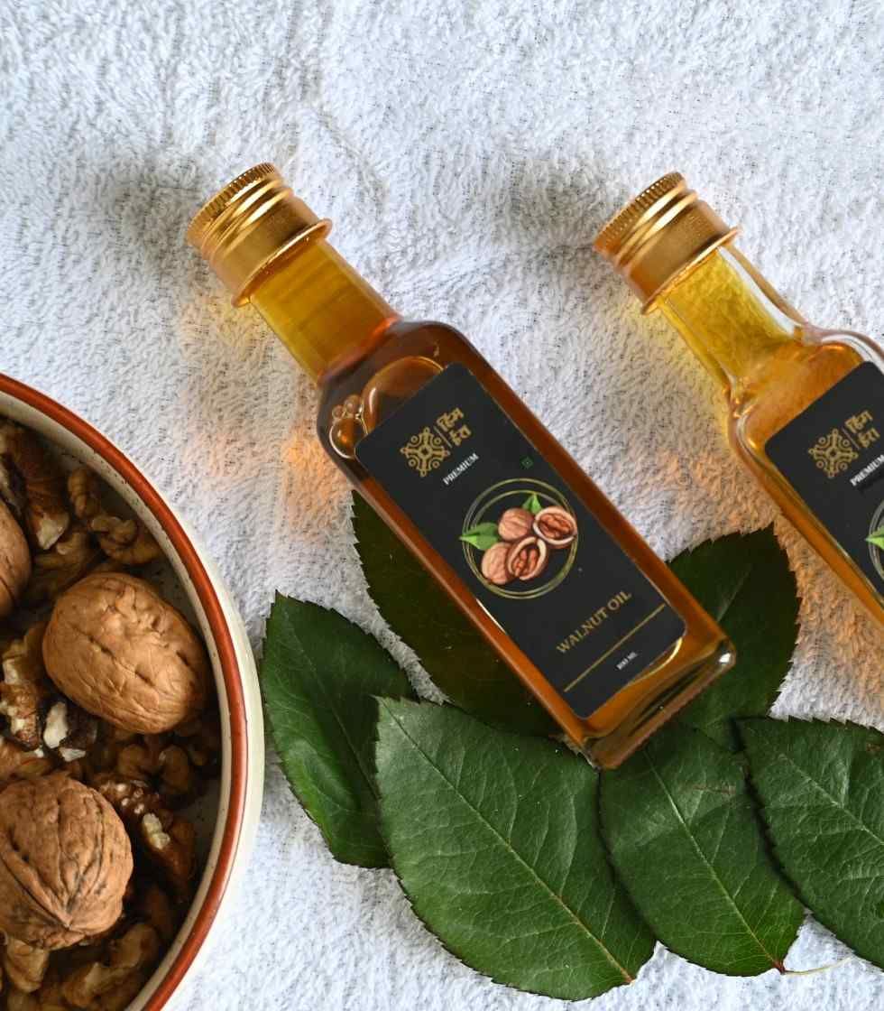 Walnut Oil – Himalayan Cold-Pressed Pure Akhrot Ka Tel