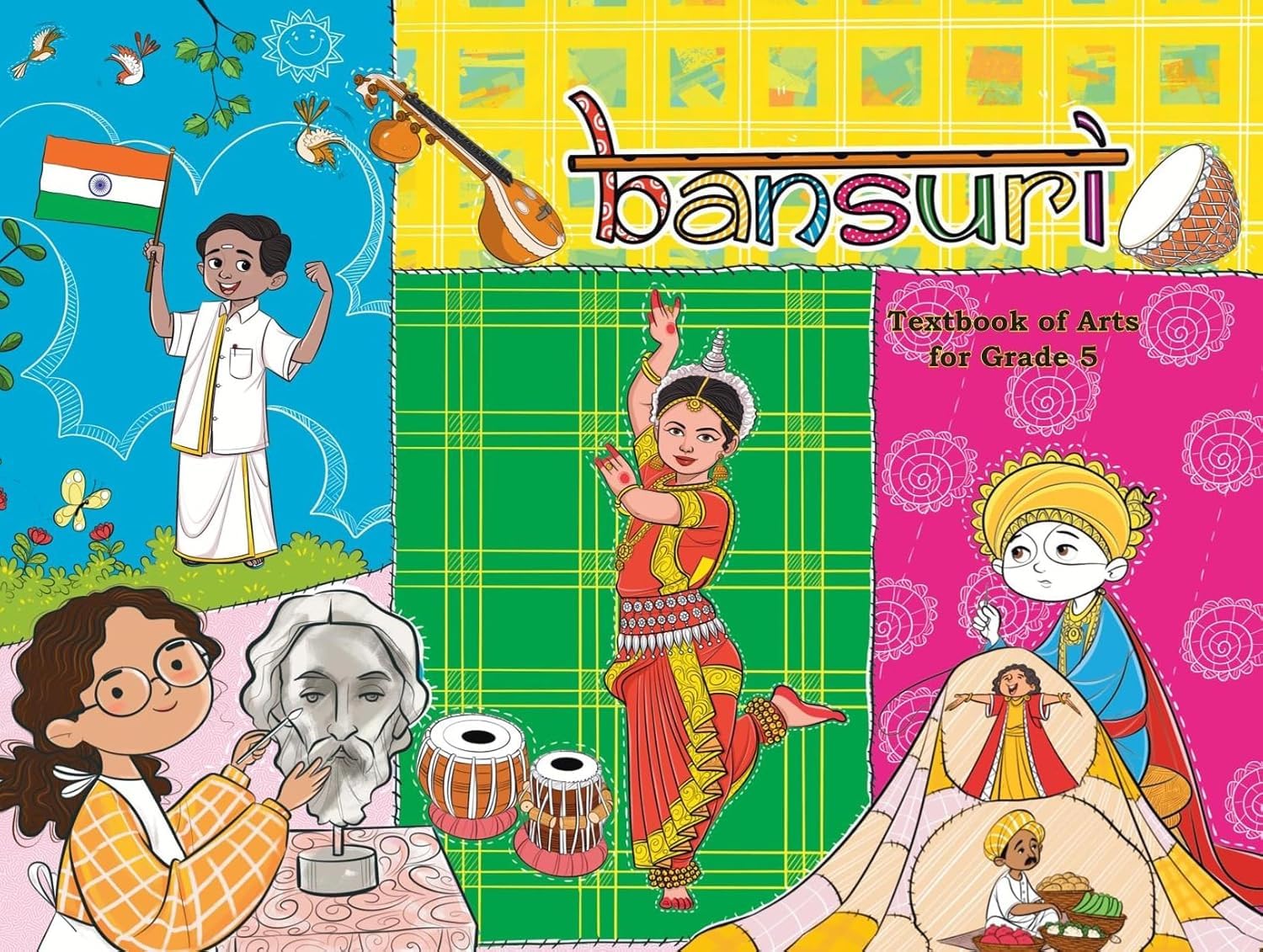 NCERT CLASS 5 Bansuri, Textbook of Arts 537 2025-26 Edition Paperback � 1 July 2025 [Paperback] [Oct 30, 2024] ncrt
