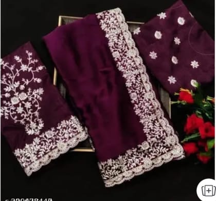 Elegant Georgette Saree Elegant Georgette Saree