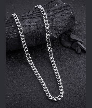 Lyriss Silver Plated Brass Chain ( Pack of 1 )