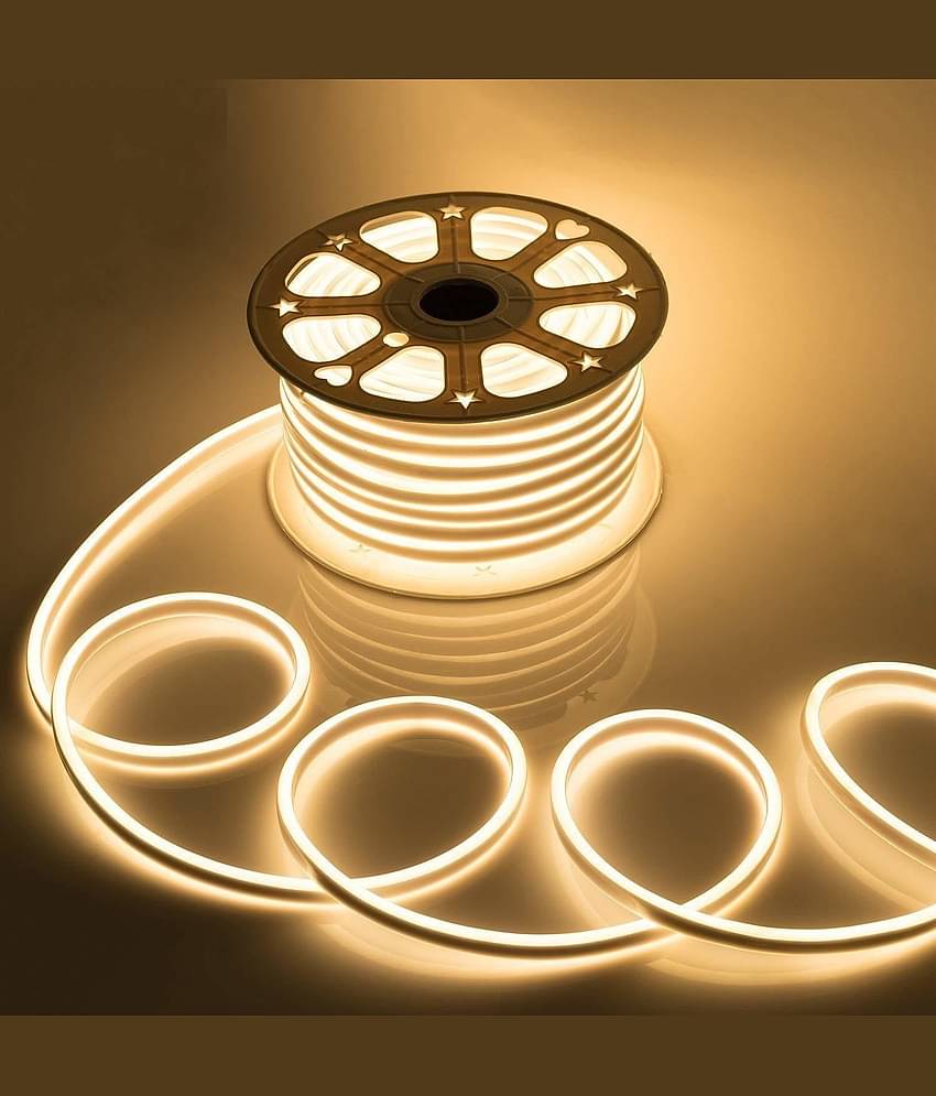 SPARKWORLD Yellow 5M Neon Light ( Pack of 1 )