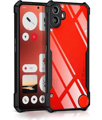 Case Vault Covers Bumper Cases Compatible For Polycarbonate CMF PHONE 1 by nothing ( Pack of 1 )