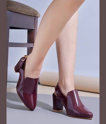 Shoetopia Red Women's Pumps Heels