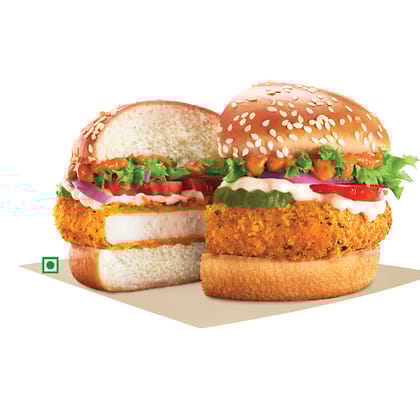 Crunchy Soft Paneer Whopper Deluxe.