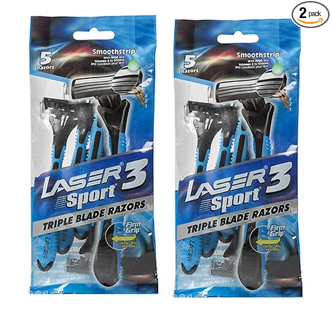 Laser Click Razor And Blade 2 PIECE