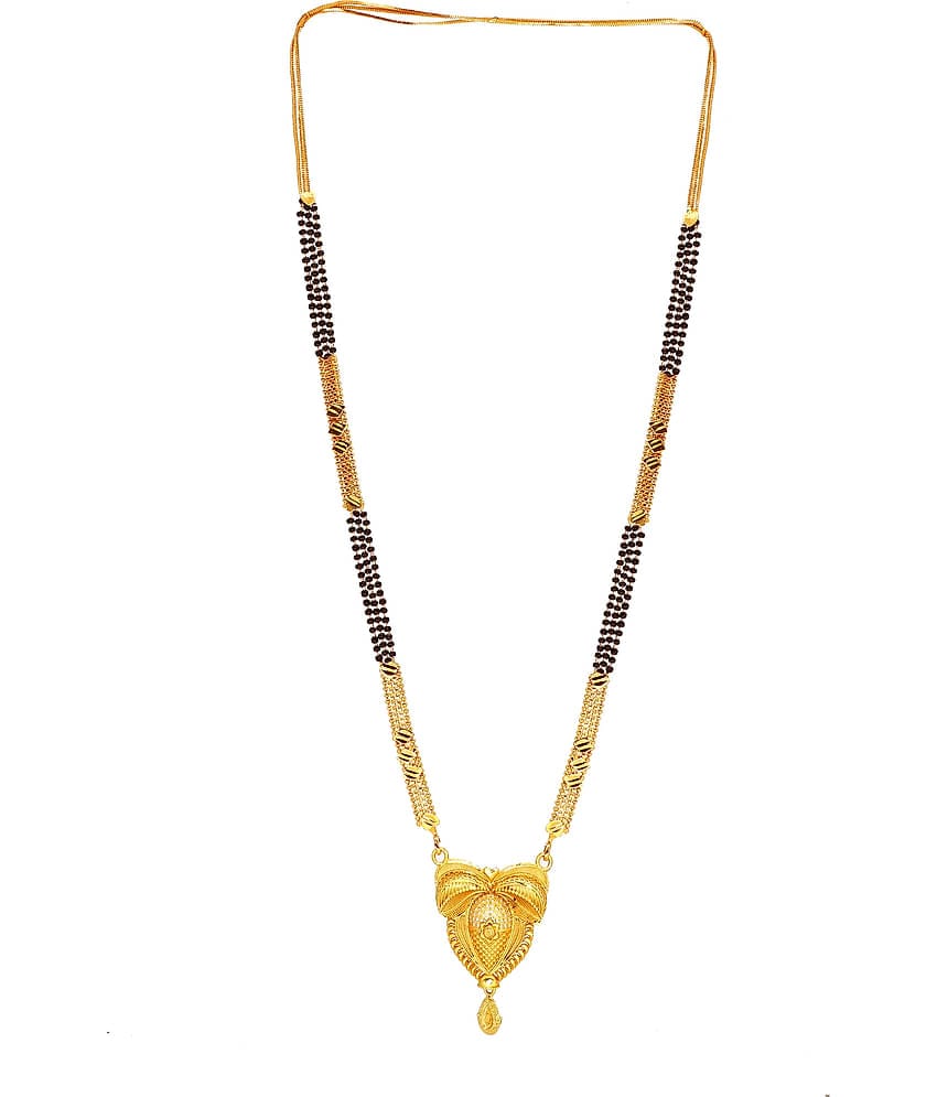 Shankhraj Mall Gold Plated Letest & Designer Mangalsutra For Women-100244