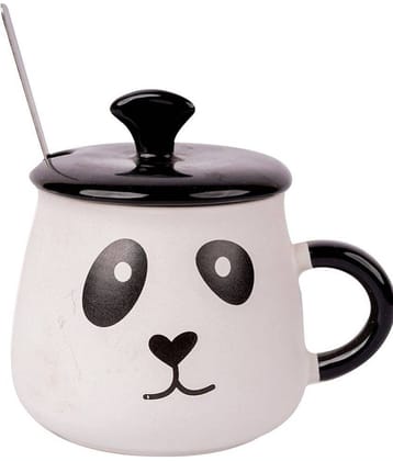 Sigaram SigaramMugwhiteK3776 Animal Ceramic Coffee Mug 400 mL ( Pack of 1 )