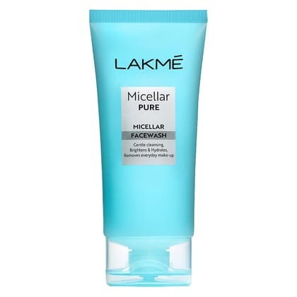 Lakme Micellar Pure Facewash for Deep Pore Cleanse 100gm