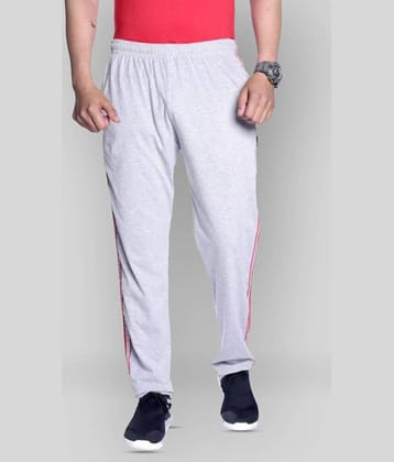 Zeffit - Grey Melange Cotton Men's Trackpants ( Pack of 1 )