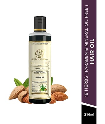 khadi natural Scalp Treatment Aloe vera Oil 210 ml ( Pack of 1 )