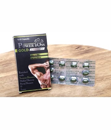 OPI GROUP POWER BOSS GOLD Ayurvedic ( 30 CAPSULES PACK) 1 mg Multivitamins Capsule