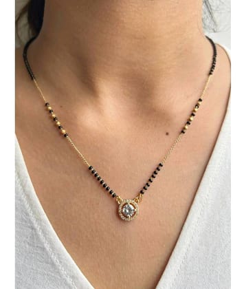 MGSV Golden Mangalsutra ( Pack of 1 )