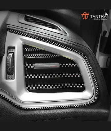 TANTRA Universal Car Air Vent Decoration Trim - Waterproof & Bendable Outlet Protector (Pack of 1)