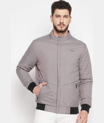 Camey Polyester Men's Puffer Jacket - Grey ( Pack of 1 )