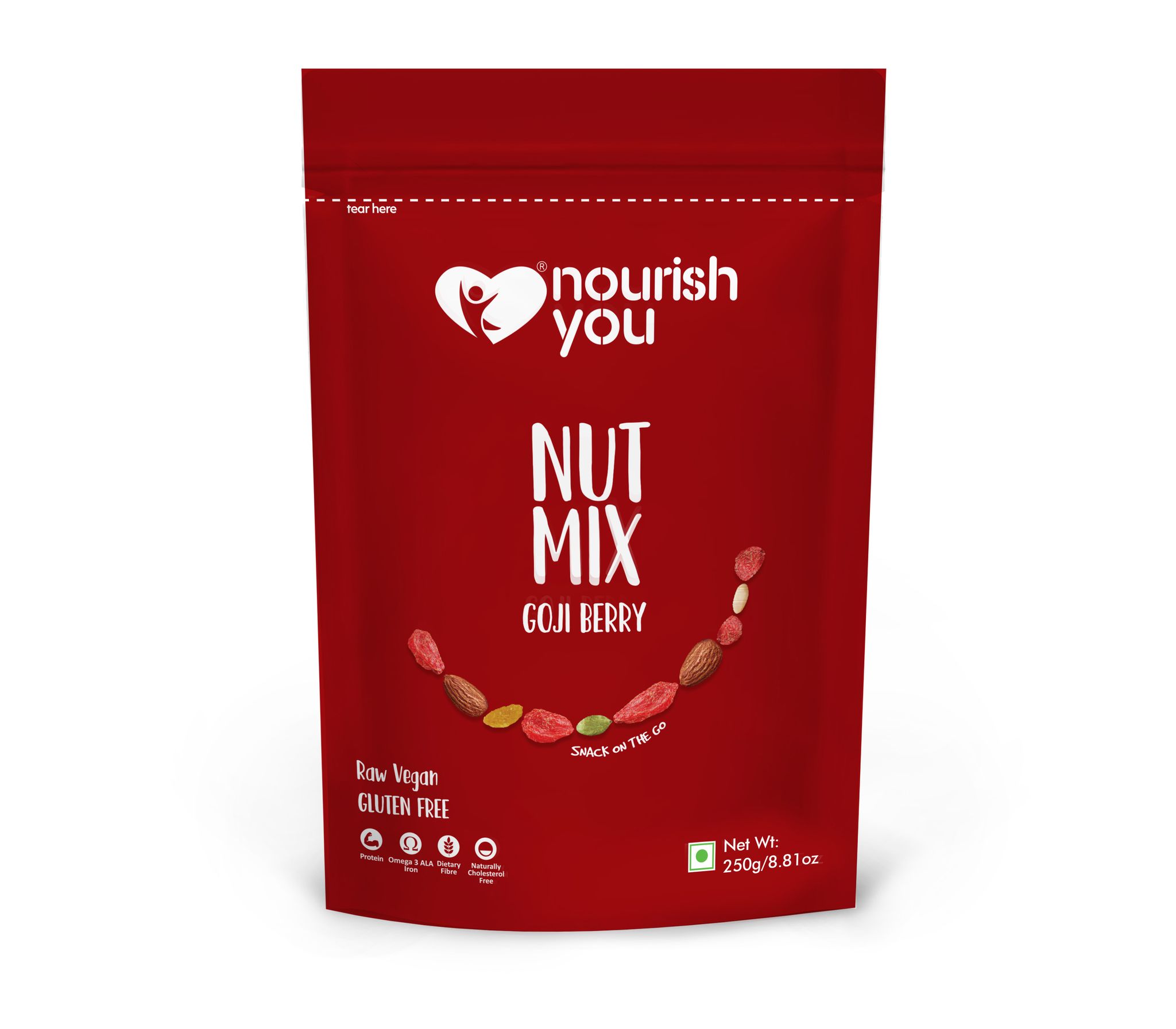 nourish you Gojiberry Nuts & Trail Mix