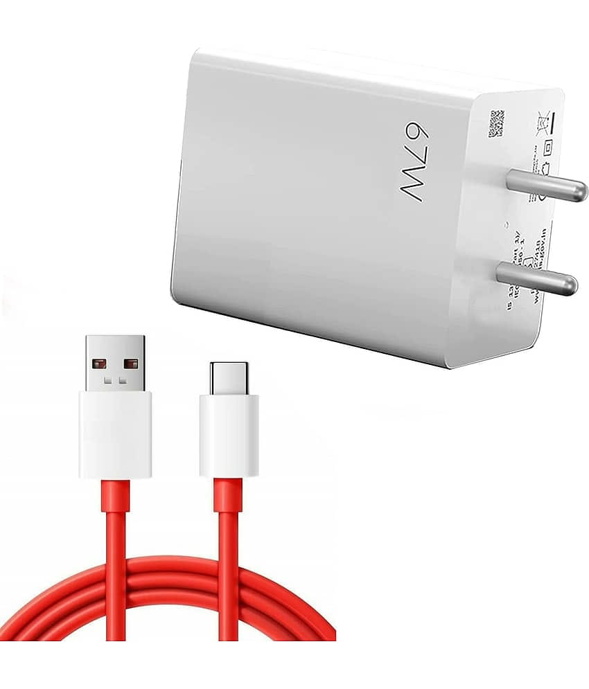 Ultra Fast 67W Type-C SuperVOOC Charger for MI Xiaomi Redmi Fast QC Quick Charger with USB-Type CCable