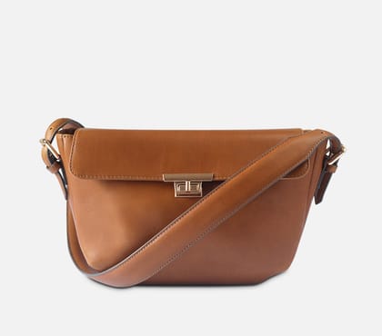 VERA HANDBAG-TAN