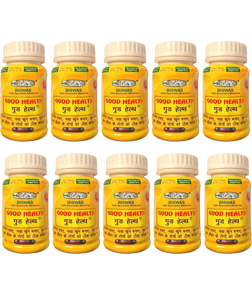 Dr. Biswas Good Health Ayurvedic Capsule Pack of 10