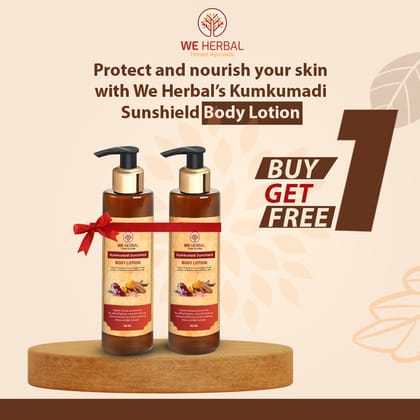 Kumkumadi Sunscreen Body Lotion: Ayurvedic Sun Protection for Radiant Skin-in