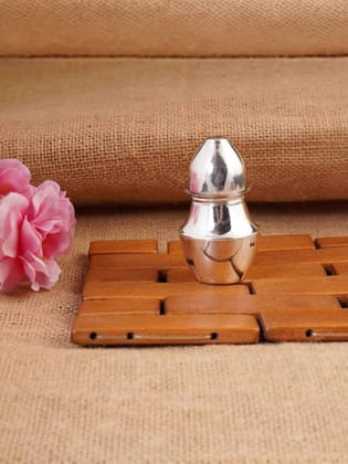 Pure Silver Handmade Pooja Kalash and Nariyal-Small