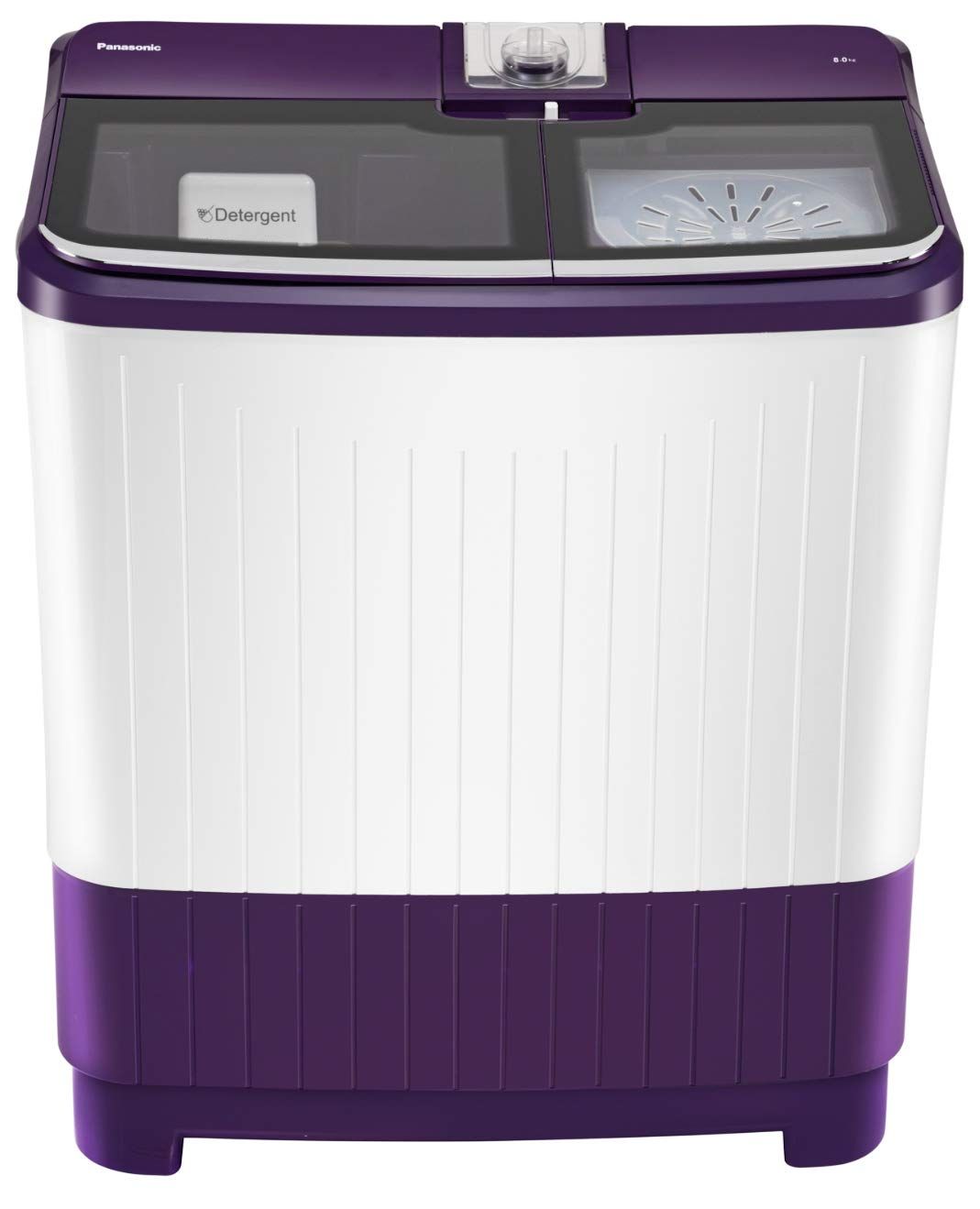 Panasonic 8 kg Semi-Automatic Top Loading Washing Machine (NA-W80G5VRB, Violet) Panasonic 8 kg Semi-Automatic Top Loading Washing Machine (NA-W80G5VRB, Violet) - Violet / 8 Kg
