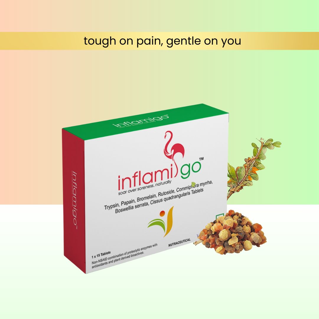Inflamigo: Strip of 15 tablets-Buy 1