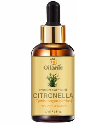 Oilanic Citronella Heals Skin Conditions Essential Oil Aromatic 30 mL ( Pack of 1 )