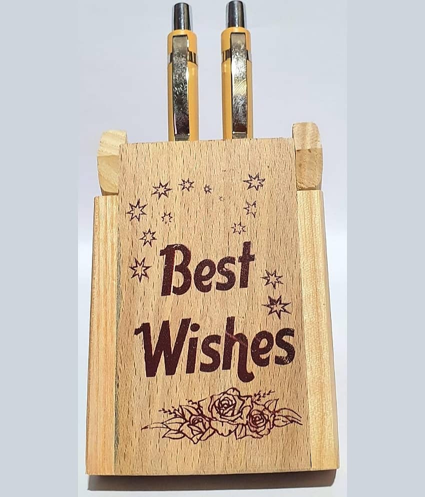 2517Y-YESKART  Beautiful Design Wooden Pen Stand watch Desk Accessories Multiple-Use Desktop Storage Organizer // MULTIUSAGE