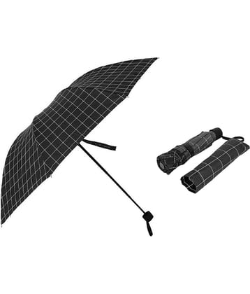 Infispace Black 3 Fold Umbrella