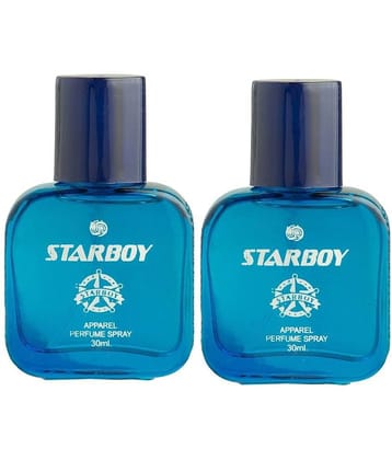 JD INTERNATIONAL STAR BOY BLUE Apparel Perfume For Men & Women Perfume 30 ml (Pack of 2)