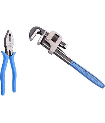 PYE Set of 2 Hand Tool (Pipe Wrench 300mm(912)/Plier 205 mm(908)