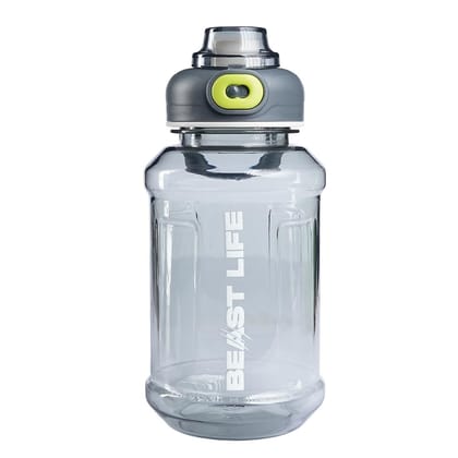 BEASTLIFE Plastic Sipper With Straw 1000ml With BPA Free Material And Leak Proof Water Bottle For Gym Yoga and All Workouts