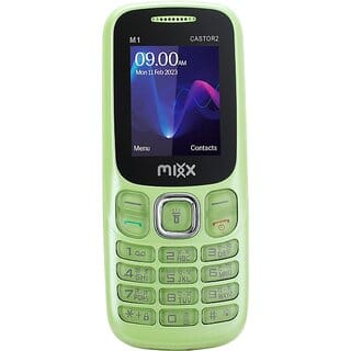 Mixx M1 Castor2 (Dual Sim, 1.77 inch Display 1000mAh Battery Green)
