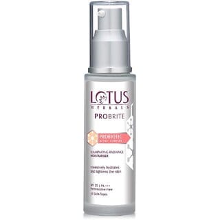 Lotus Herbals Probrite Illuminating Radiance Moisturiser  Hydrates  Tightens Skin  SPF 20  PA+++  50ml
