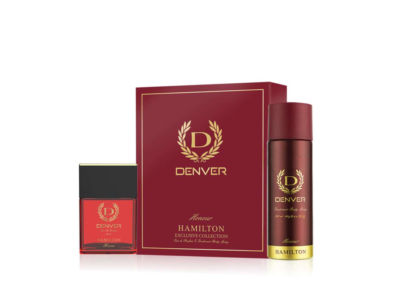 Denver Honour Gift Pack - 60 ML Perfume, 165 ML Deodorant